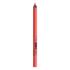 Nyx Professional Makeup Matte Lip Liner, Transfer-, Fade- And Smudge-Proof, Long-Lasting, Line Loud, 10 Stay Stuntin