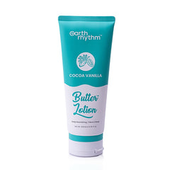 Earth Rhythm Cocoa Vanilla Butter Body Lotion | Deeply Nourishing, Soothing Skin, Intensely Hydrates | for All Skin Type | Men & Women β 200 ml