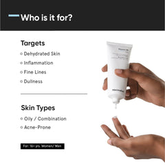 Minimalist 10% Vitamin B5 Gel Face Moisturizer For Oily Skin | Oil-free | Fast Absorbing | Non sticky | Fragrance Free | 50 g