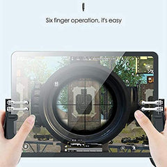 Popony Auxiliary Grip Trigger Switches Joystick for iPad