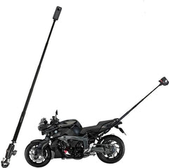Karessories Motorcycle Selfie Stick Extension Arm Holder 360 Rotation Camera Mount Adjustable for Insta360, GoPro Hero, and other Action Camera (Mount1)