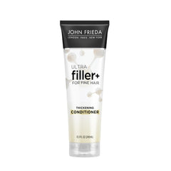 John Frieda Ultra Filler Plus Thickening Conditioner for Fine and Thinning Hair with Biotin and Hyaluronic Acid, 8.25 oz