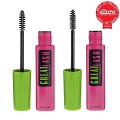 Maybelline New York Great Lash Washable Mascara Makeup, Very Black, 2 Count