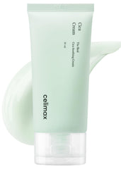 CELIMAX The Real Cica Soothing Cream - with 73% Fresh Cica Extract, Oil-free formula, Lightweight Hydrating Gel-cream, 50ml