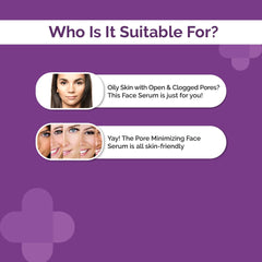 The Derma Co Pore Minimizing Face Serum for open Pores - 30 ml