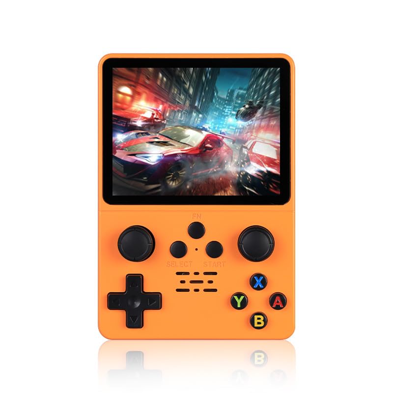 QuantumG R35S Retro Handheld Game Console with Inch IPS HD Displ