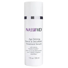 NassifMD Age Defying Neck & Décolleté Serum, Lifts and Firms Thin Neck Skin, Hydrates and Smooths