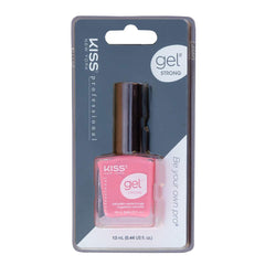 Kiss Gel Strong Nail Polish Pretty Woman Knpc007, Fluorescent Pink, 13 ml