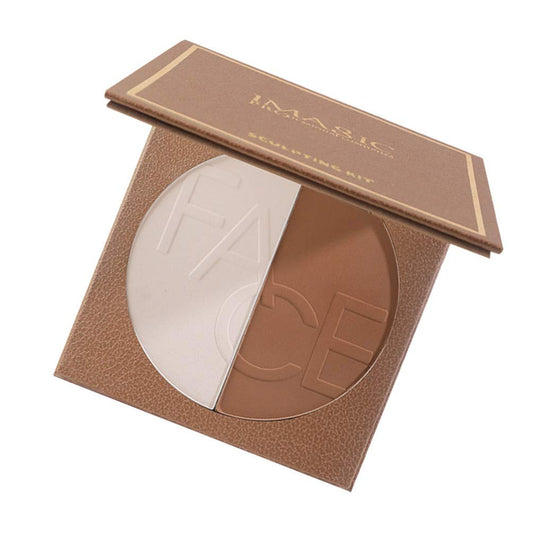 Shimmer Highlighter Powder Palette Long Lasting Glow Bronzer Highlighter Powder Kit Face Illuminator Makeup Palette Assorted Color