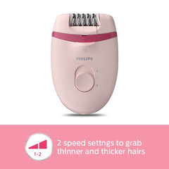 PHILIPS BRE285/00 compact epilator With opti-light For legs, Arms & Underarms - Corded