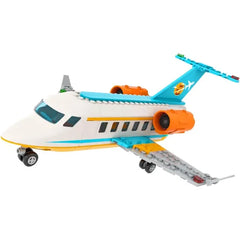 Brick Loot Vacation Airlines Passenger Airplane Building Blocks Set – Includes Airport Terminal, Boarding Stairs, and 7 Minifigures – Compatible with Lego – Gift for Kids Ages 6+