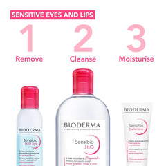 Bioderma Sensibio H2O Eye Micellar Eye Make-Up Remover Solution 125 ml