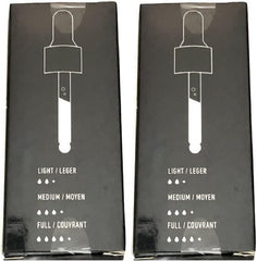 Pack of 2 NYX Total Control Drop Foundation, True Beige # TCDF08