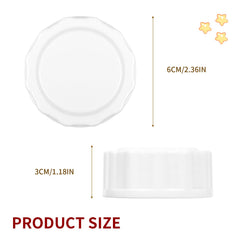 Lokolinto 8pcs Baby Bottle Lid, Travel Bottle Caps Compatible with Philips Avent Bottles,Bottle Lids Replacement