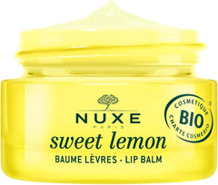 NUXE Sweet Lemon Lip Balm, Infused with 100% organic sunflower oil- 15ml