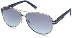 U.S. Polo Assn. mens Pa1013 Stylish Metal UV Protective Aviator Sunglasses for Men. Classic Gifts for Men, 63 mm (pack of 1)