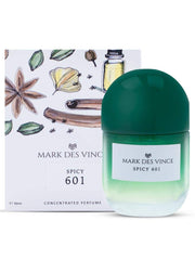 Mark Des Vince Spicy 601 Concentrated Perfume for Men Women Long Lasting Parfum Fragrance For Unisex, 15ml
