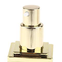 20/40ml Empty Airless Pump Bottle with Lid for Beauty Products Lotion Serum - Golden+Golden, 20ml