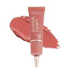 Makeup Revolution, Superdewy Liquid Blusher, Flushing For You, 15 ml