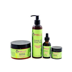 Mielle Organics ROSEMARY MINT COMBO (CREME & OIL& MASQUE & EDGE GEL)