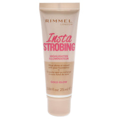 Rimmel Insta Strobing Highlighter, gold glow, 25 ml (Pack of 1)