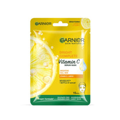 Garnier Skin Naturals, Light Complete, Face Serum Sheet Mask (Yellow,32g)