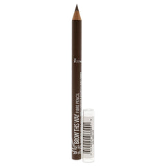 Rimmel Brow This Way Fibre Pencil, Medium Brown, 1.1g