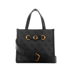 GUESS Womens Izzy Two Compartment Mini Tote Handbag