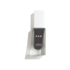 Koa Long Lasting Vegan Nail Polish (Dark Grey), Cruelty-Free, Non-Toxic Formula