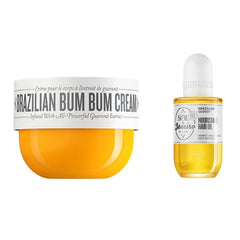 SOL DE JANEIRO Brazilian Bum Bum Cream and Brazilian Glossy Nourishing Hair Oil Bundle
