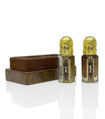 Junaid 1910 جنيد Oud and Ward - For him and her - Arabic Oil - 5.8 ML Each