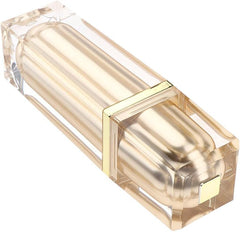 20/40ml Empty Airless Pump Bottle with Lid for Beauty Products Lotion Serum - Golden+Golden, 40ml