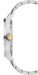 Timex Classic 41 mm Men's Stainless Steel Bracelet Watch, Two Tone, 41 mm, Dress Watch - Band Multicolor