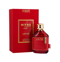 DUMONT NITRO RED Perfume LIMITED EDITION - 100 ml - Eau De Parfum - Luxury Perfume - Summer Fragrance - Long Lasting Cologne