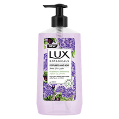 LUX Botanicals Perfumed Hand Wash, For all skin types, Fig Extract & Geranium Oil, Hygiene properties to effectively wash away germs, 500ml