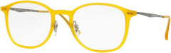 Ray-Ban RX7051-5519 Eyeglasses Yellow Gunmetal 47mm, Yellow Gunmetal, 47 mm