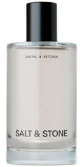 Salt & Stone Body Mist, Santal & Vetiver Scent, Skincare Infused Perfume Hair & Body Spray for Women and Men, Hydrating Fragrance with Glycerin and Red Algae, Vegan, Cruelty Free, 3.4 fl oz