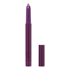 e.l.f. No Budge Shadow Stick, Longwear, Smudge-Proof Metallic Eyeshadow, Rich Amethyst, 0.056 Oz (1.6g)