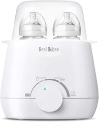 Mcrine Baby Bottle Warmer, Steam Sterilizer & Baby Food Heater, 3-in-1 with Evenly Warming Breast Milk or Formula, Accurate Temperature Control, Bottle Brush and Tongs Included