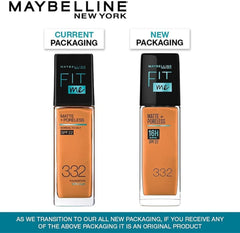 Maybelline New York New York Fit Me Matte & Poreless Foundation 16H Oil Control with SPF 22-332