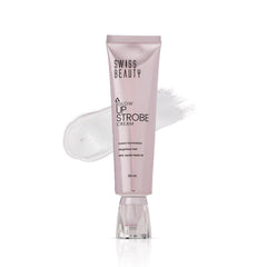 Swiss Beauty Glow Up Strobe Cream | Dewy Radiance | Hydrating | Versatile Use | With Jojoba Oil | For All Skin Types | 30ml, Shade- 1. Pink Twilight