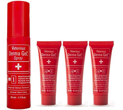 Veterinus Derma GeL CAT Safe Non Toxic Freeze Dried Lavender extr. Spray 3 x Mini Tubes (50ml, 10ml)