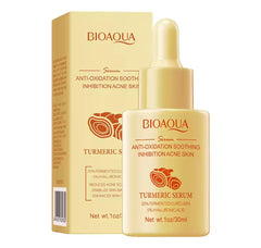 BIOAQUA Vitamin C Retinol Hyaluronic Acid Serum, Moisturising Face Essence for Brightening and Firming, 30ml (Yellow)