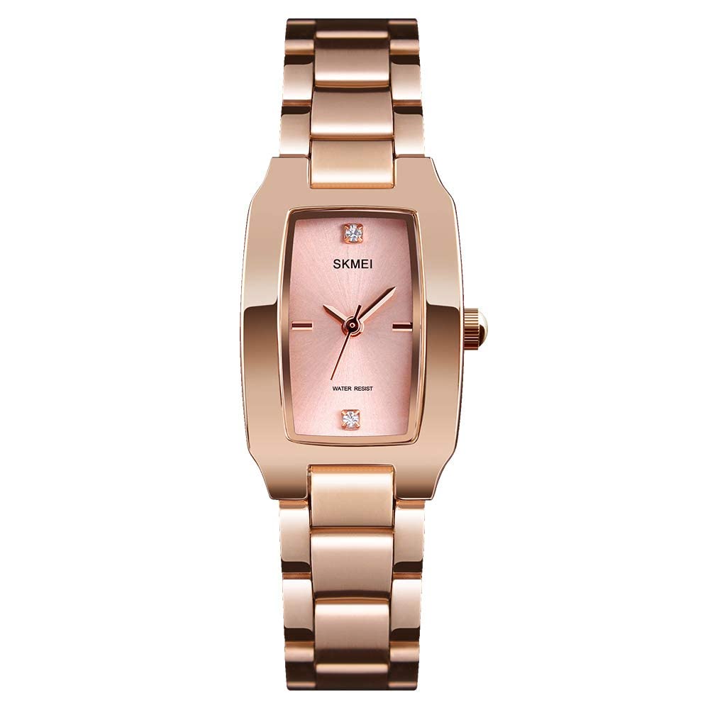 SKMEI Women Waterproof Watch, Wrist Watch for Lady Girls, Dress