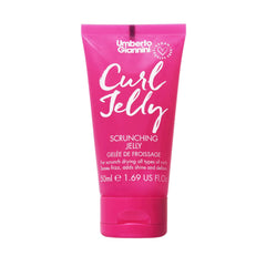 Umberto Giannini Curl Scrunching Jelly Mini Cream for Curly Hair, Paraben Free, Sulfate Free - 50 ml