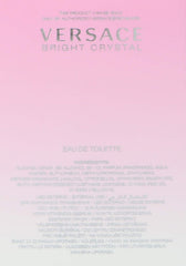 Versace Bright Crystal Eau De Toilette for Women, 30 ml