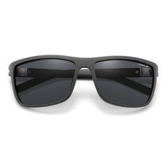 PUKCLAR Polarized Sunglasses for Men Lightweight TR90 Frame UV400 Protection Square Sun Glasses