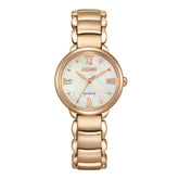 Citizen L Series Eco-Drive Mother of Pearl Dial Ladies Watch EM0929-81Y