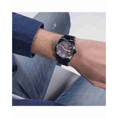 GUESS Men's 42mm Watch - Navy Strap Navy Dial Navy Case