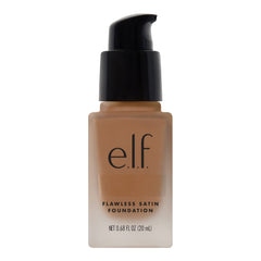 e.l.f. Flawless Finish Foundation, Lightweight, Oil-free formula, Full Coverage, Blends Naturally, Restores Uneven Skin Textures and Tones, Tan, Semi-Matte, SPF 15, All-Day Wear, 0.68 Fl Oz